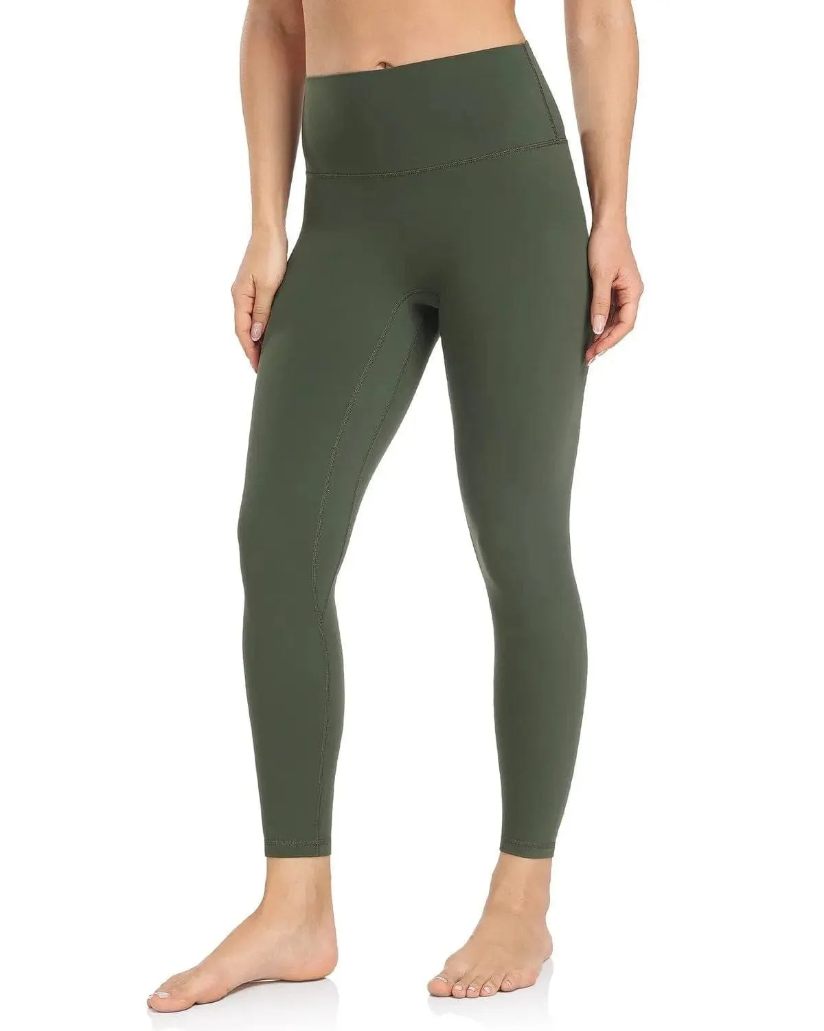 25" No Front Seam High Waist Leggings