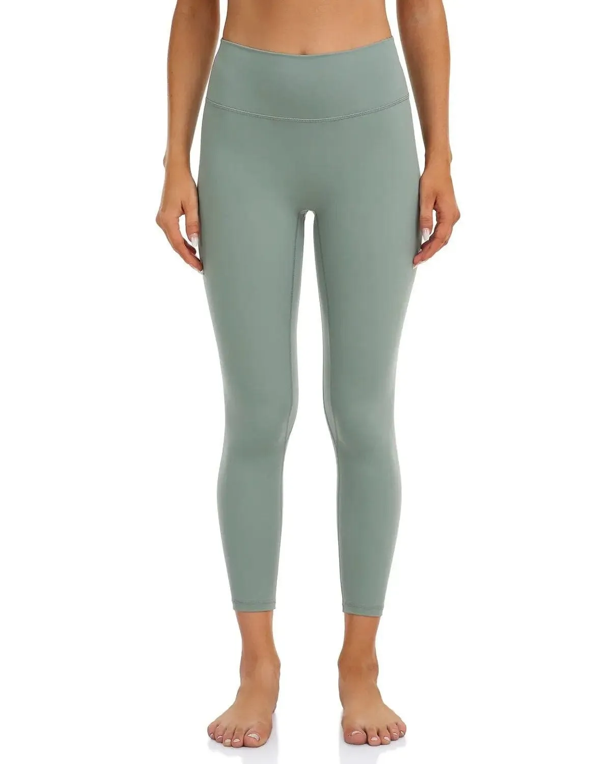 25" No Front Seam High Waist Leggings