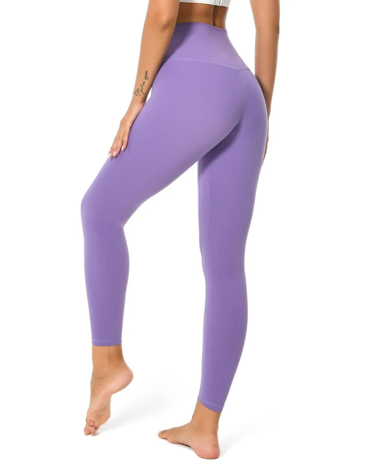 25" No Front Seam High Waist Leggings