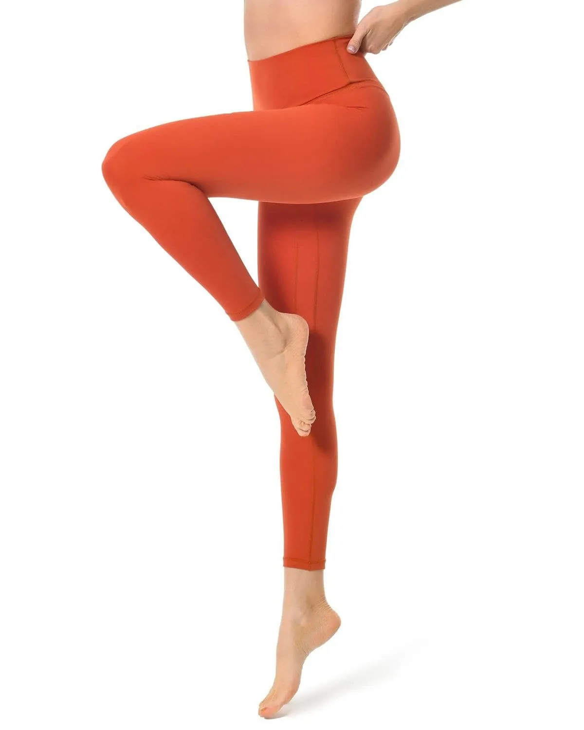 25" No Front Seam High Waist Leggings