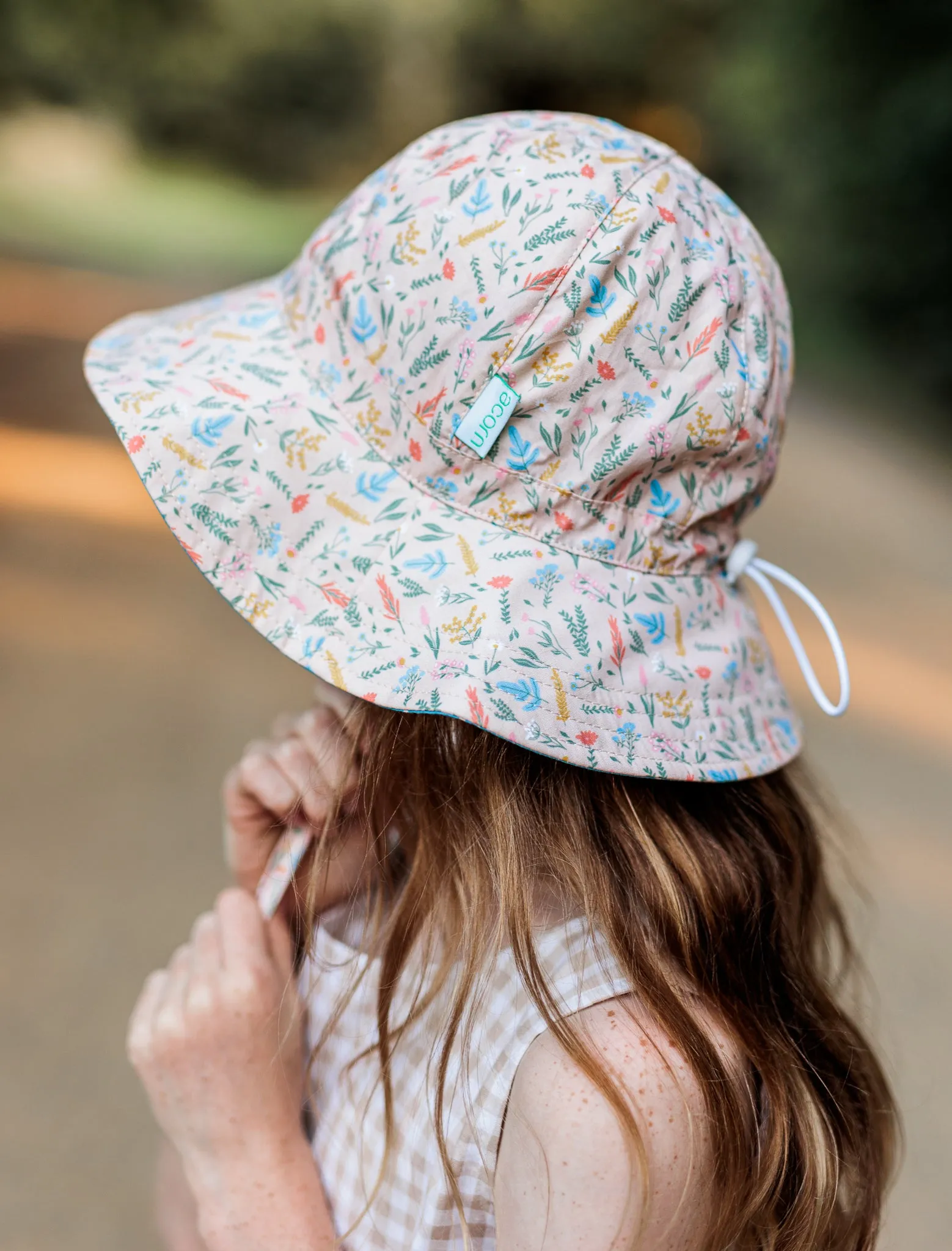 Acorn Wide Brim Sunhat - Wildflowers