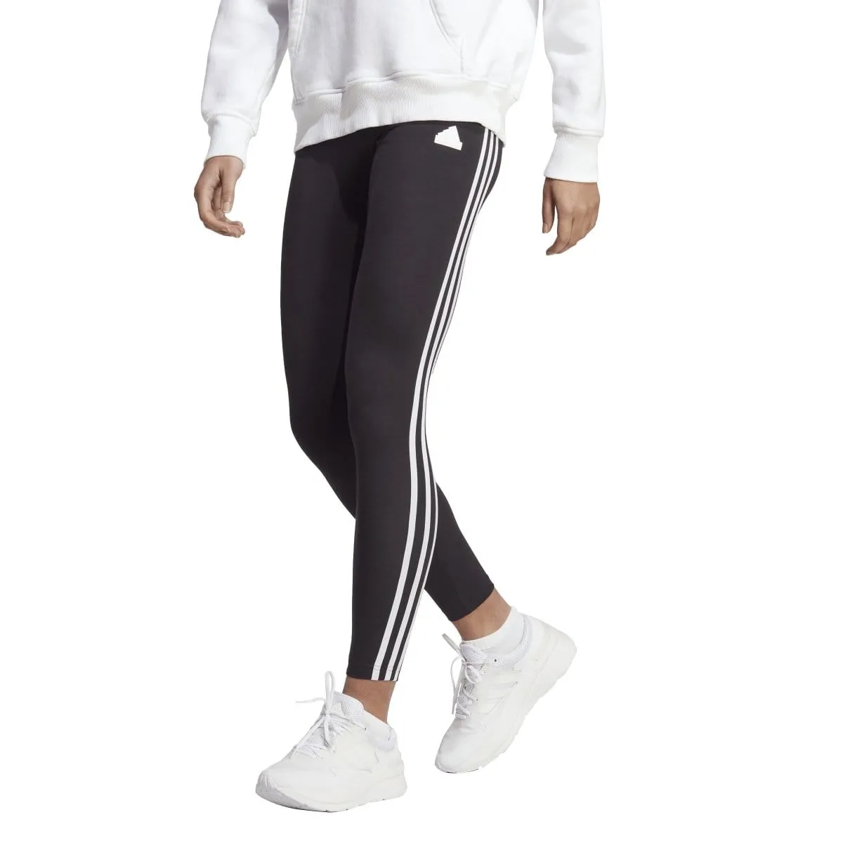 ADIDAS WOMEN'S FUTURE ICONS 3-STRIPES BLACK TIGHTS