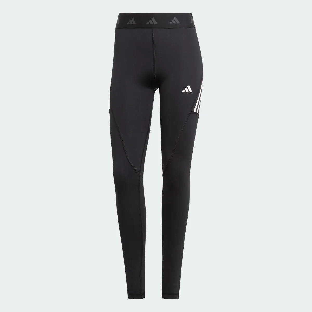 ADIDAS WOMEN'S TECHFIT HYPERGLAM BLACK TIGHTS