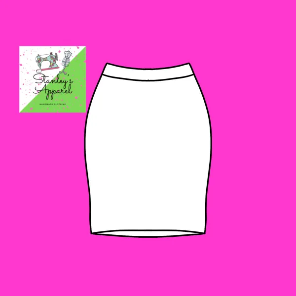 Adult pencil skirt - Christmas in stock