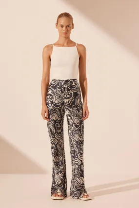 ANTHEA SILK BIAS CUT PANT