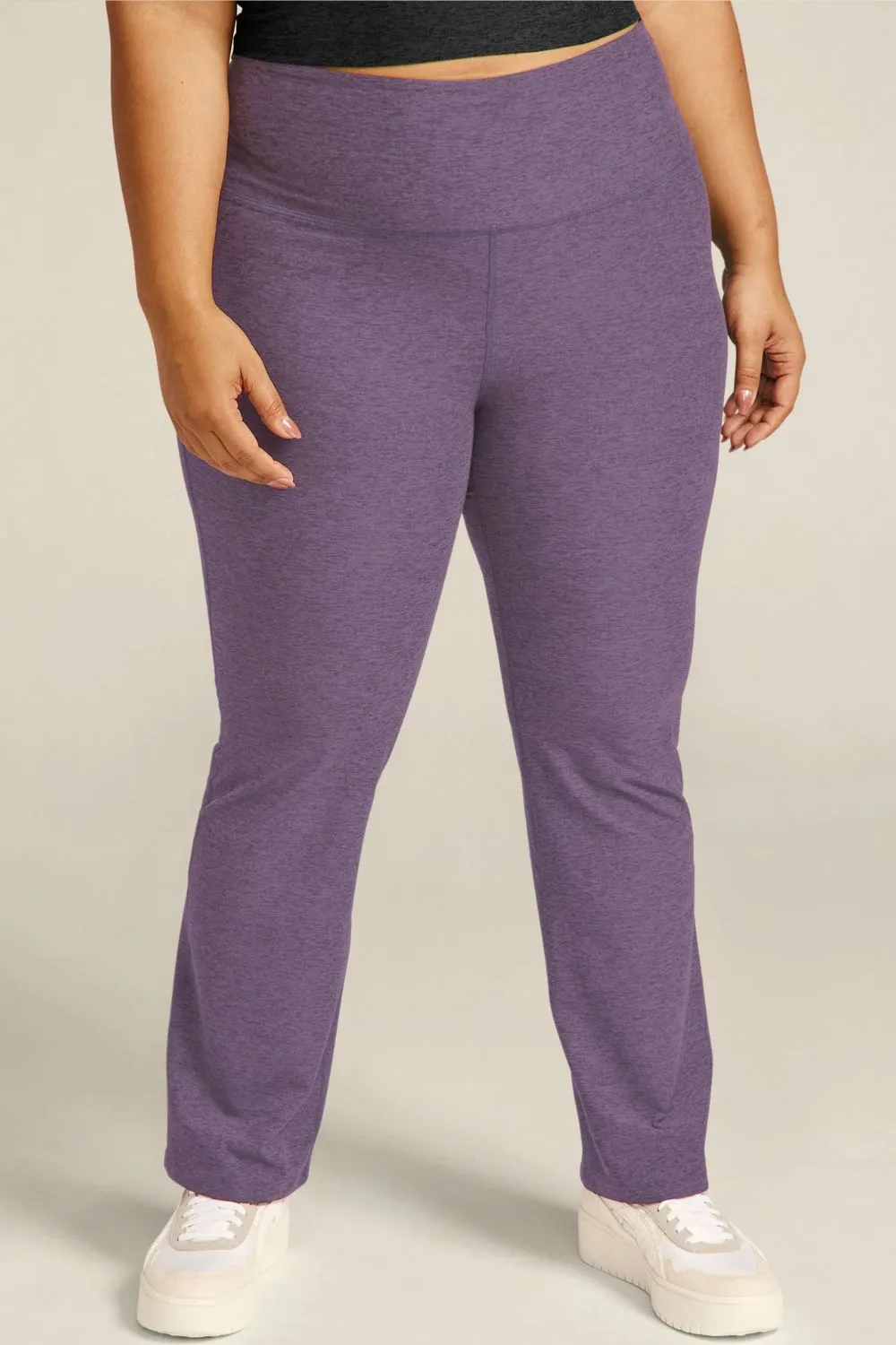 Beyond Yoga High Waisted Practice Pant - Purple Haze Heather