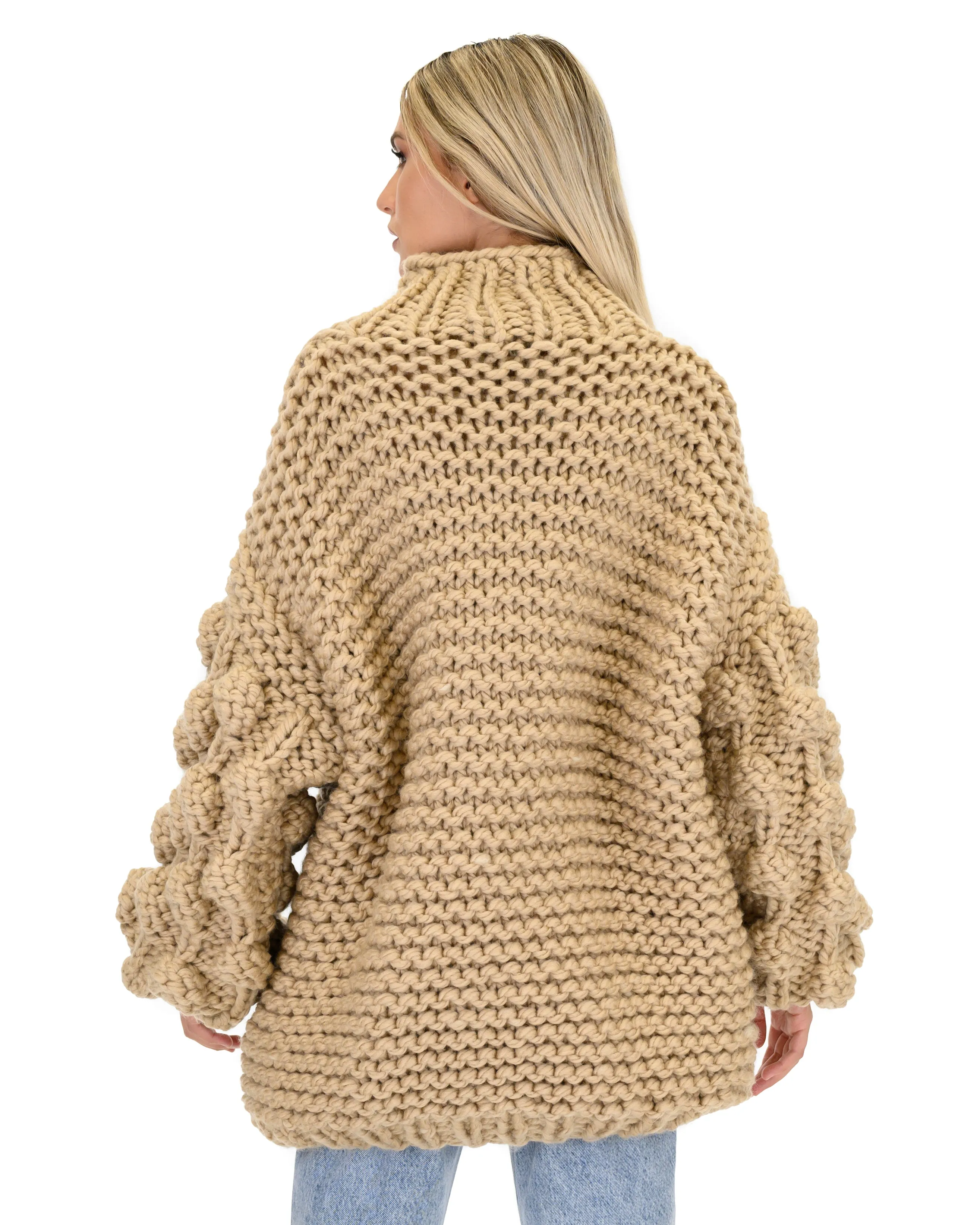 Bubble Sleeve Sweater