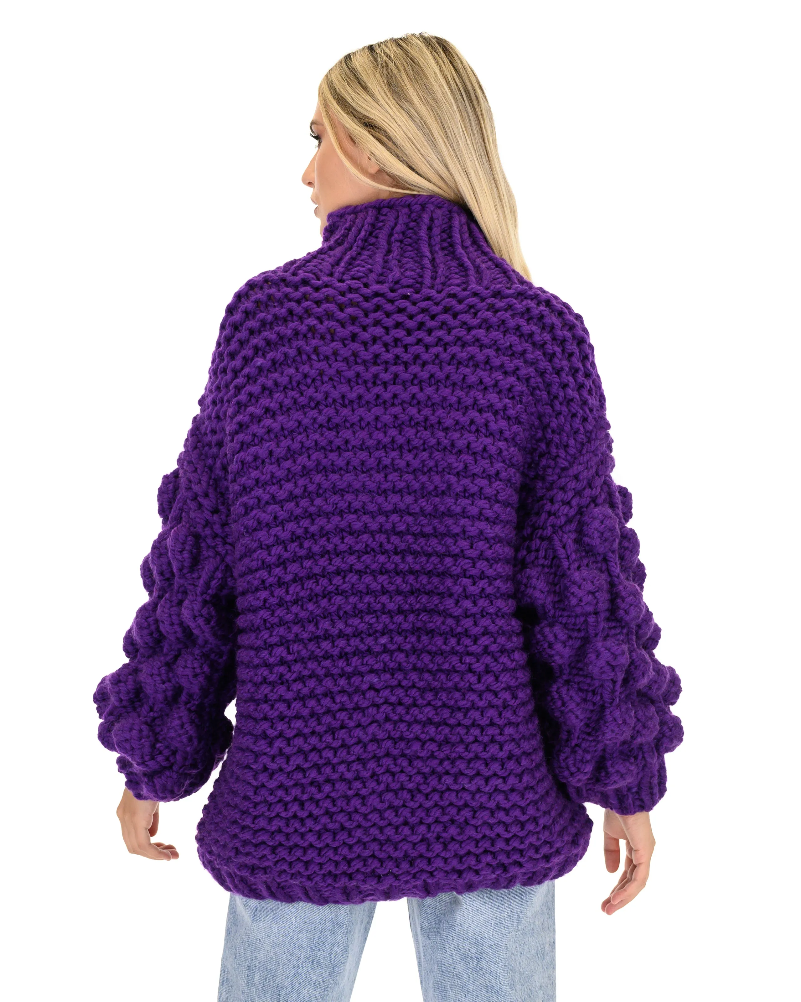 Bubble Sleeve Sweater