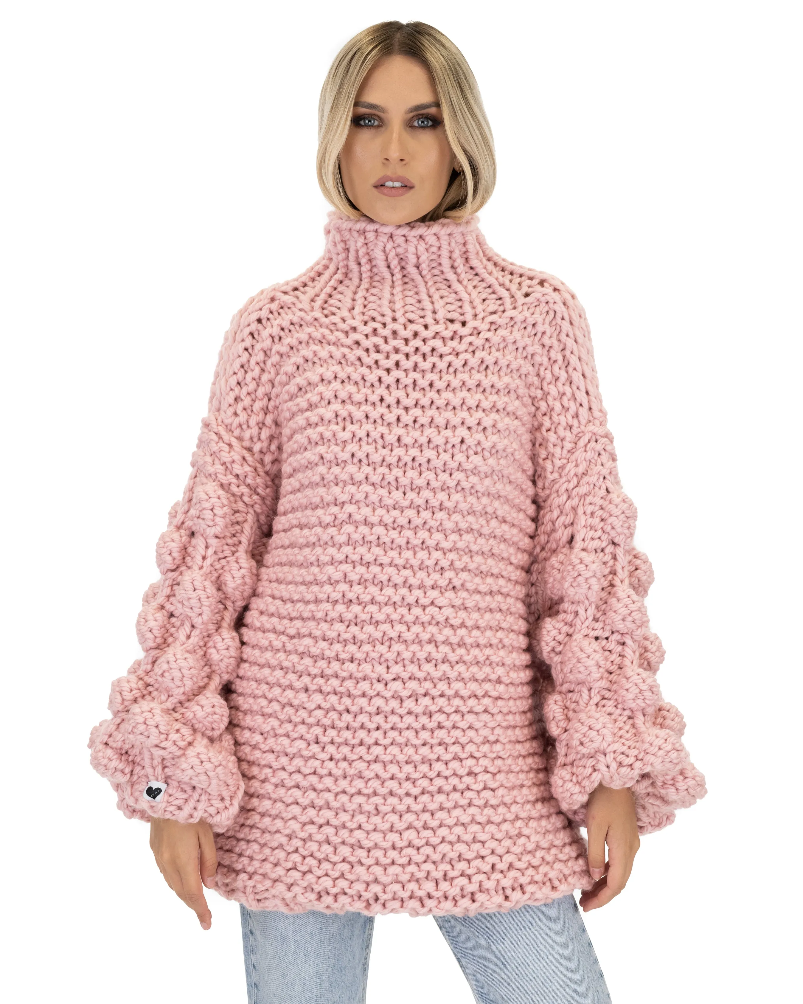 Bubble Sleeve Sweater