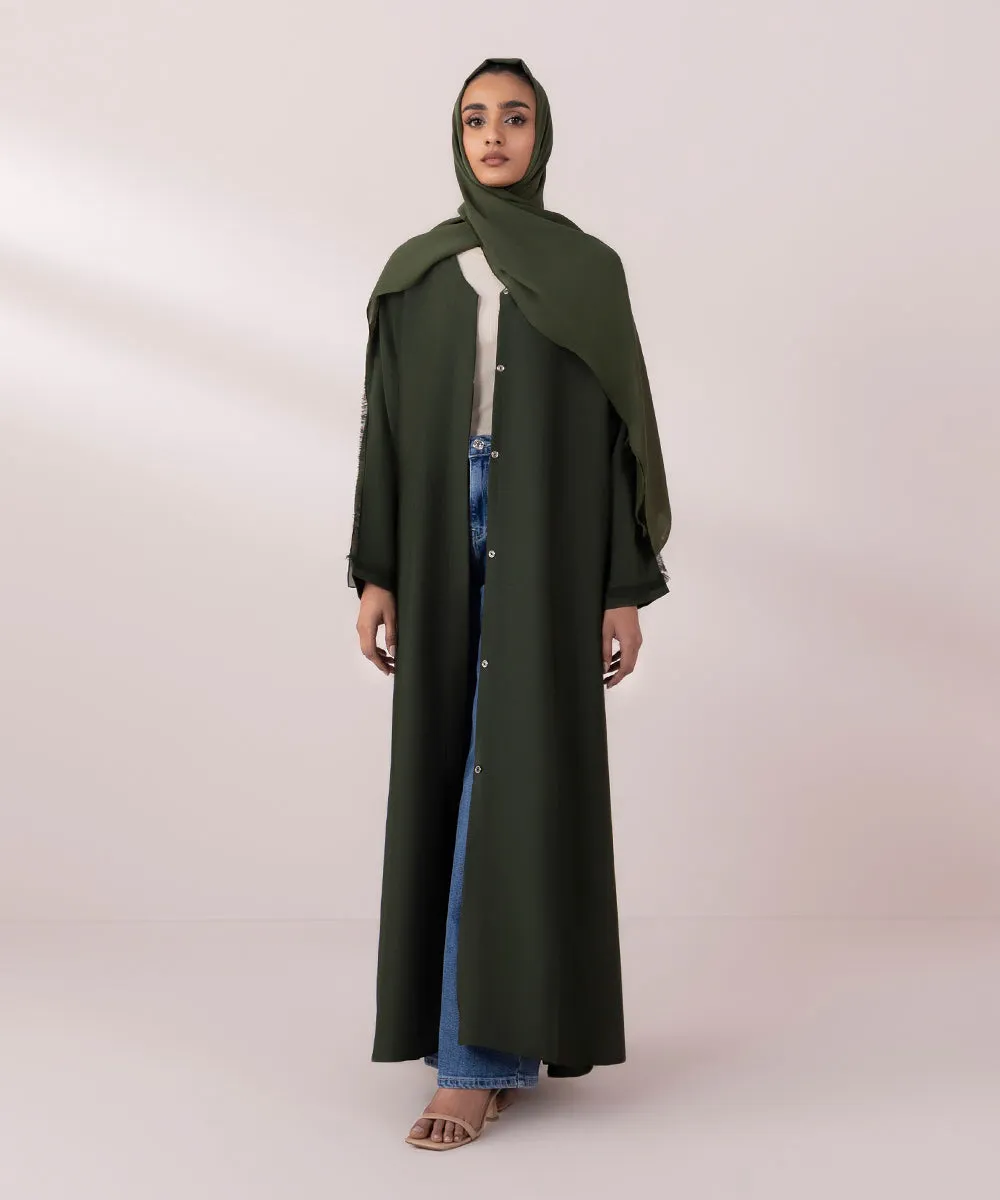 Button Through Abaya