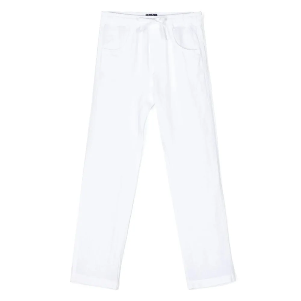 Drawstring Linen Trousers