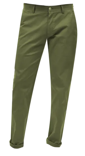 EJ Samuel Olive Chino Long Pants CHL01