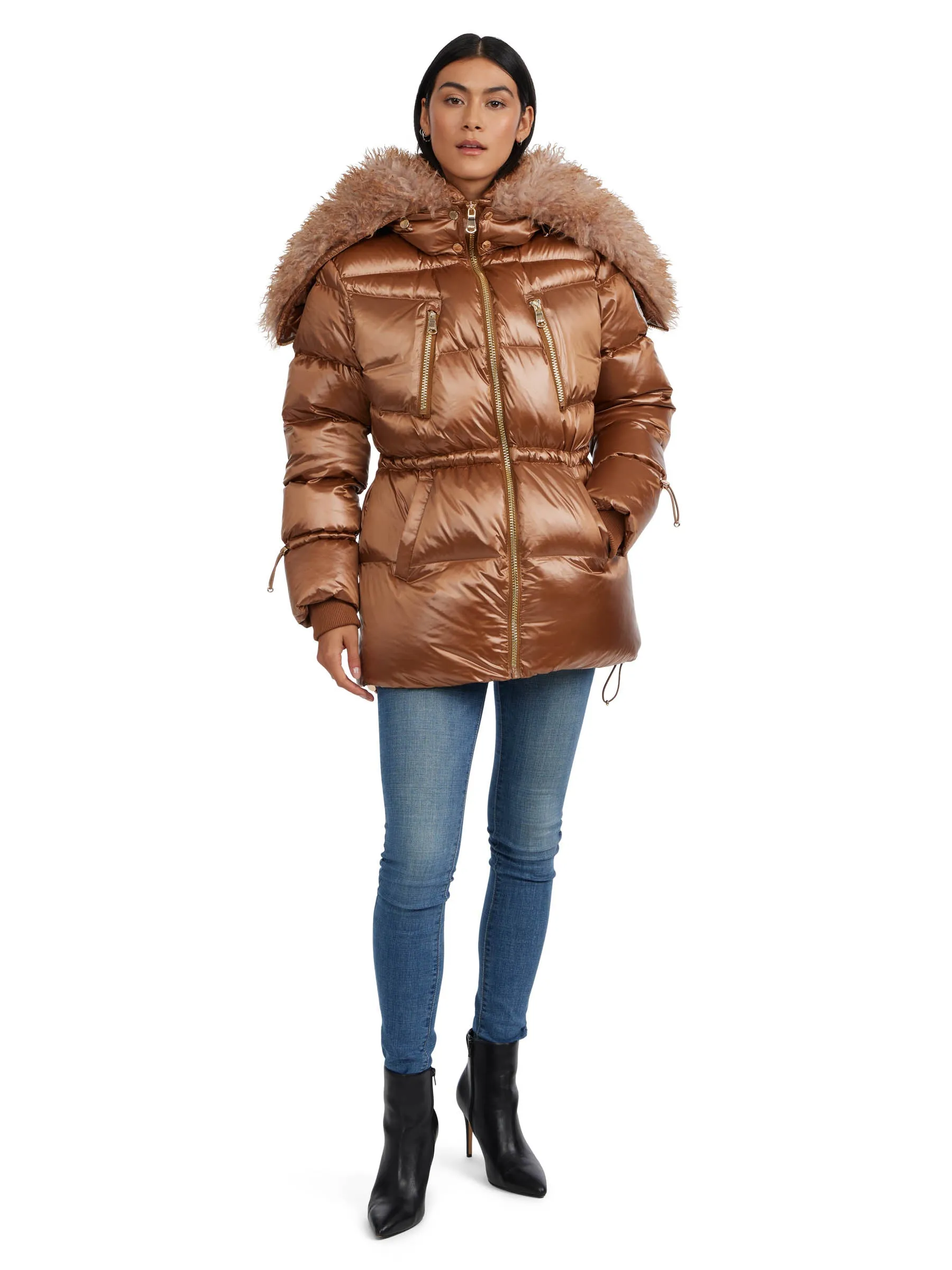 Electra Women's Boxy Fit Puffer Jacket