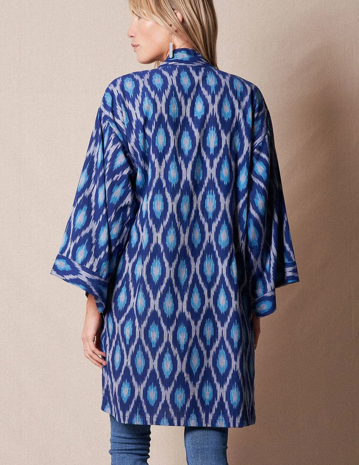 Fair Trade Ikat Kimono