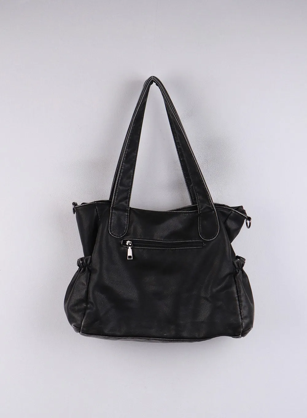 Stylish Faux Leather Tote Bag - CJ419 for Everyday Elegance and Versatile Storage