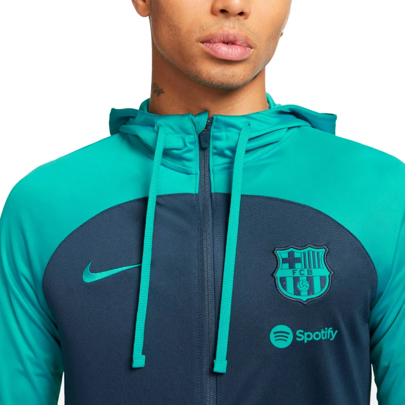 FC Barcelona UCL hooded presentation tracksuit 2023/24 - Nike