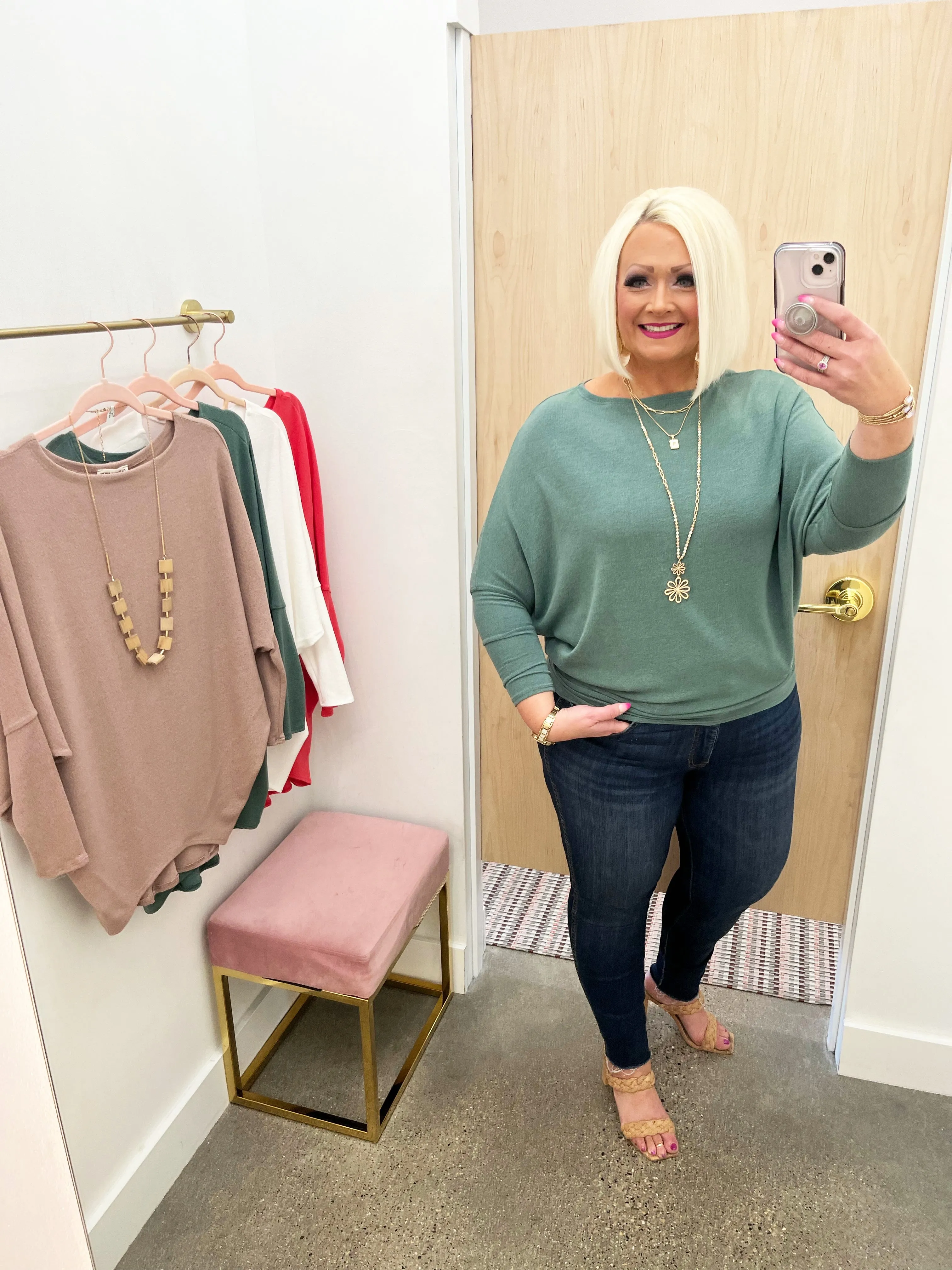 FINAL SALE - Crepe Basic Dolman Tops - 4 Colors!