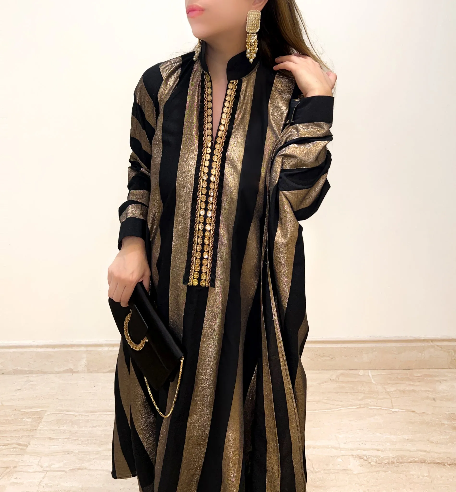 GLITZ | Metallic Kurta Set