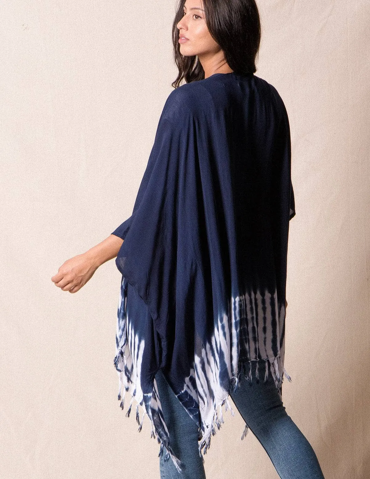 Handmade Bali Wrap - Indigo Wave - As-Is-Clearance