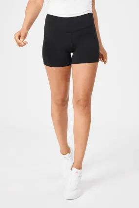 INSPORT WOMEN'S ESSENTIAL POWER BLACK SHORTS