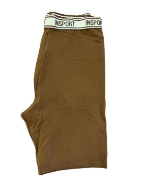 INSPORT WOMEN'S OLYMPIA BROWN BIKE SHORTS