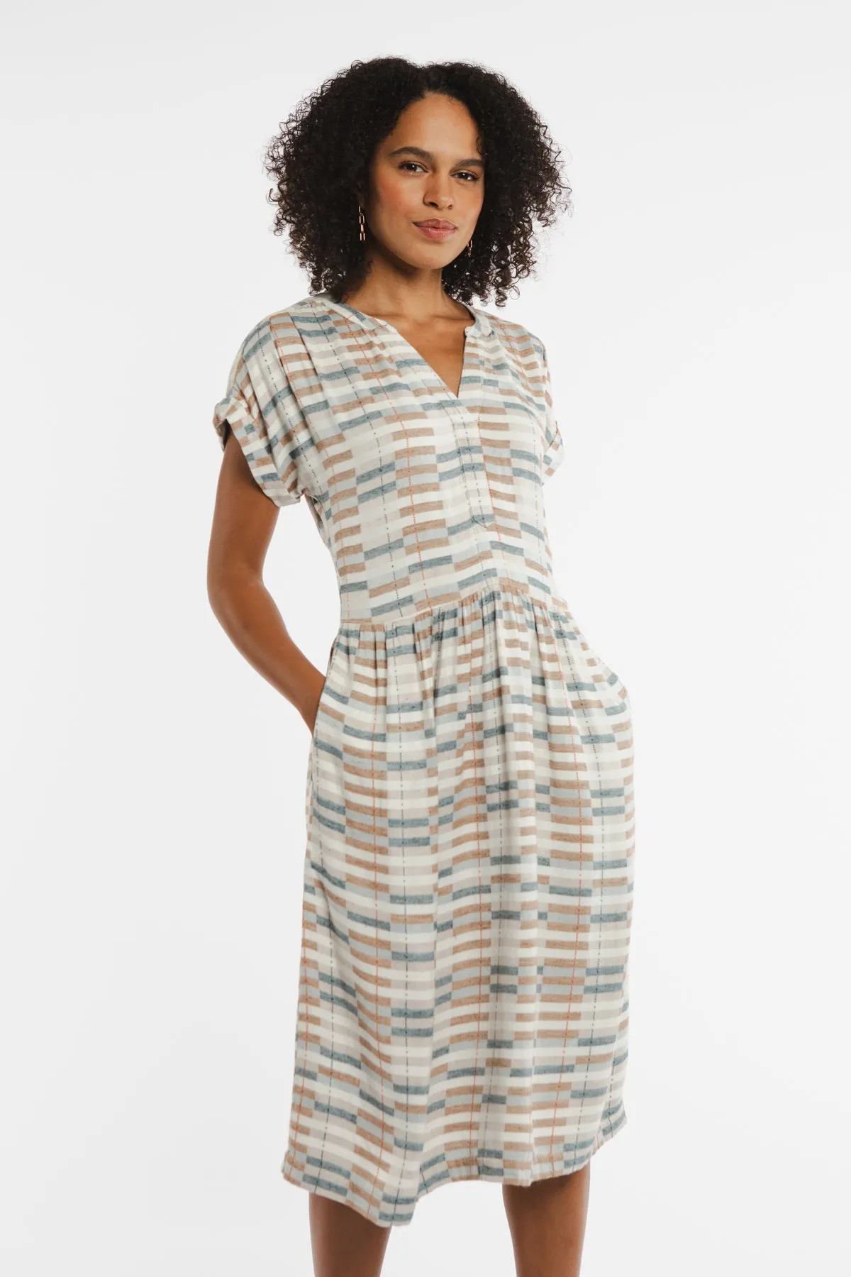 Ira Dress / Manzanita Stripe