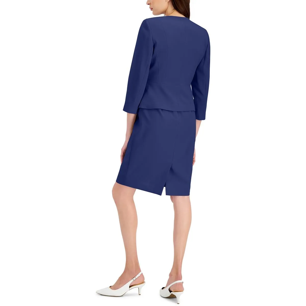 Le Suit Womens Petites Woven 2PC Dress Suit