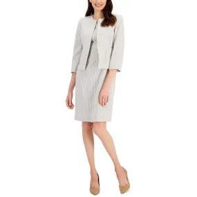 Le Suit Womens Petites Woven 2PC Dress Suit