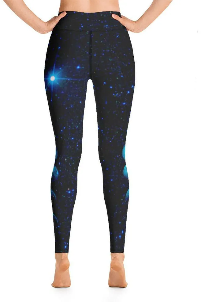 Lunar Phases Yoga Leggings