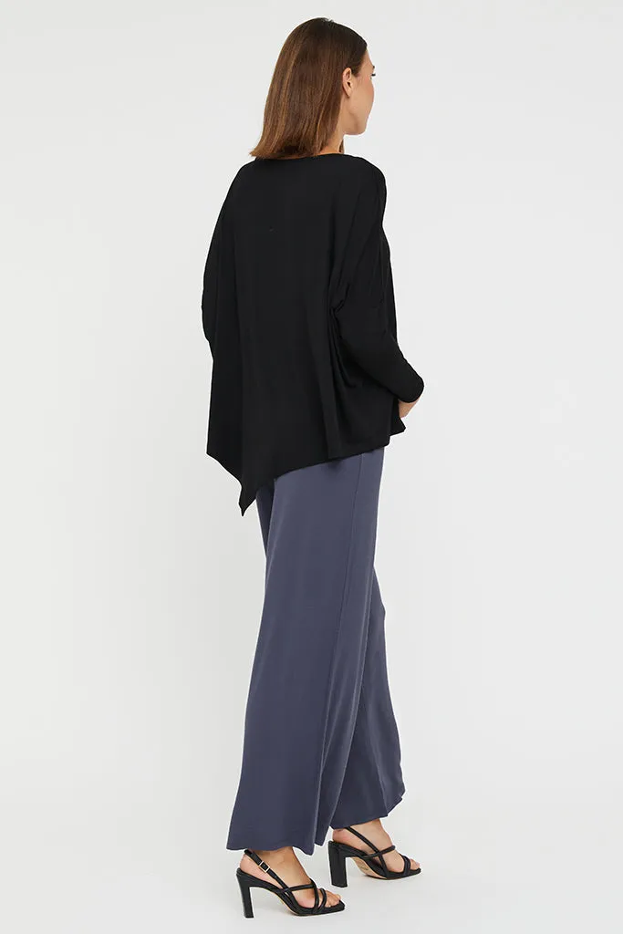 Luxe Wide Leg Pant - Storm