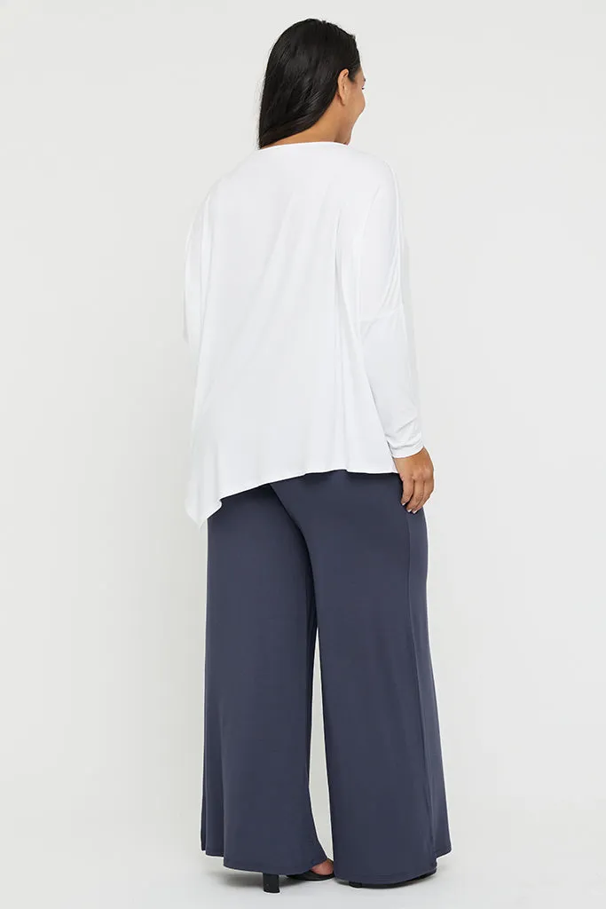 Luxe Wide Leg Pant - Storm