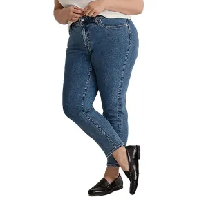 Madewell Womens Plus Mid-Rise Perfect Vintage Skinny Jeans