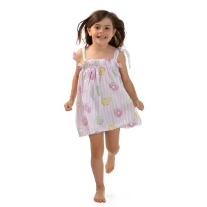 Meia Pata Girls Donuts Beach Sundress