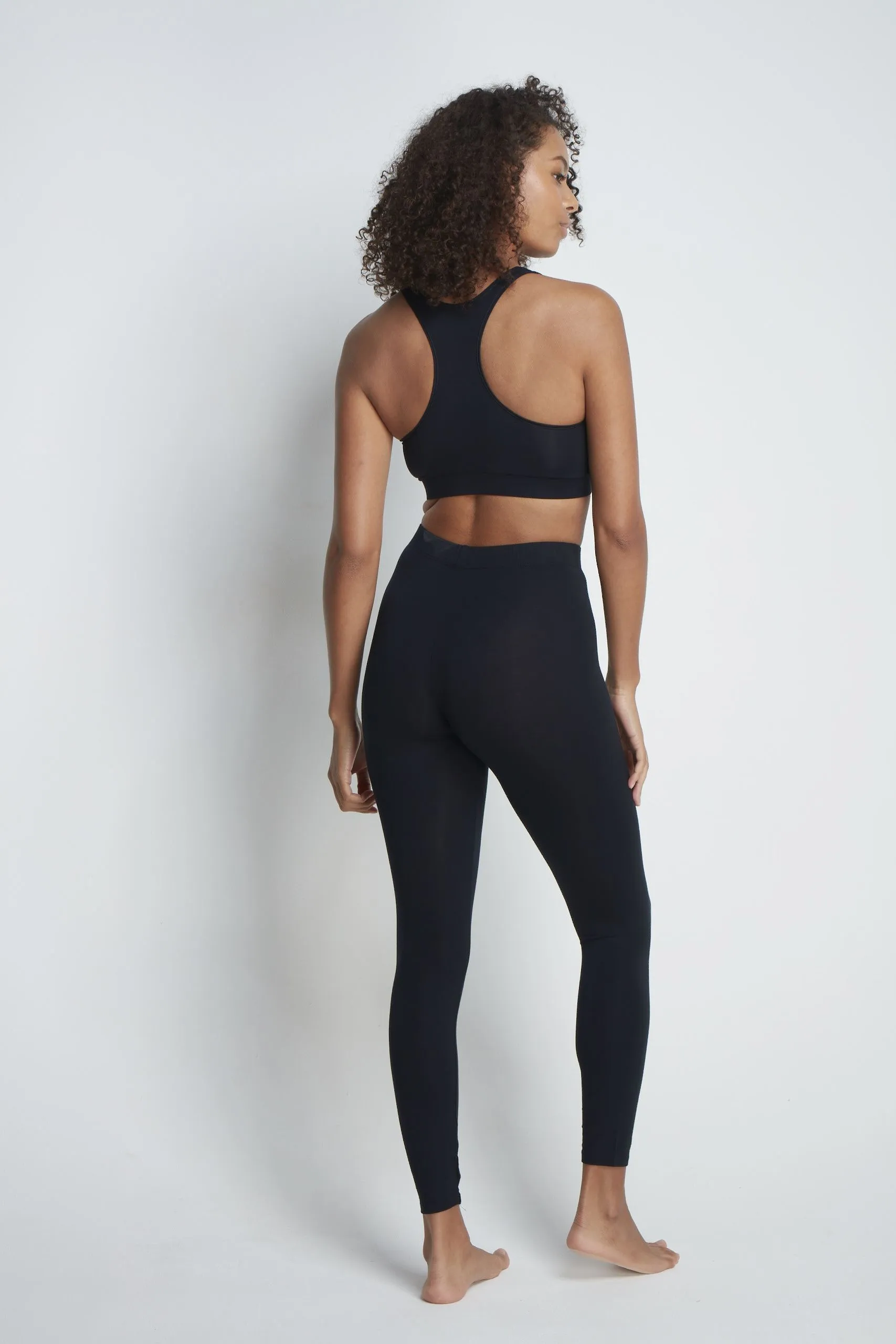 Micro TENCEL Modal Leggings | Black