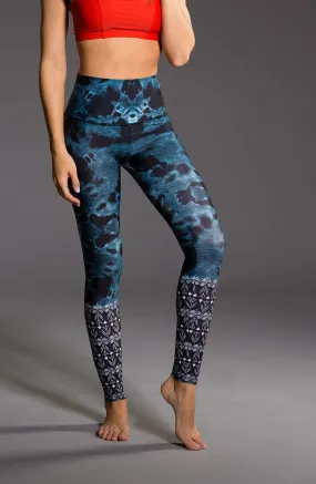 Onzie High Rise Graphic Legging Lucky Eye