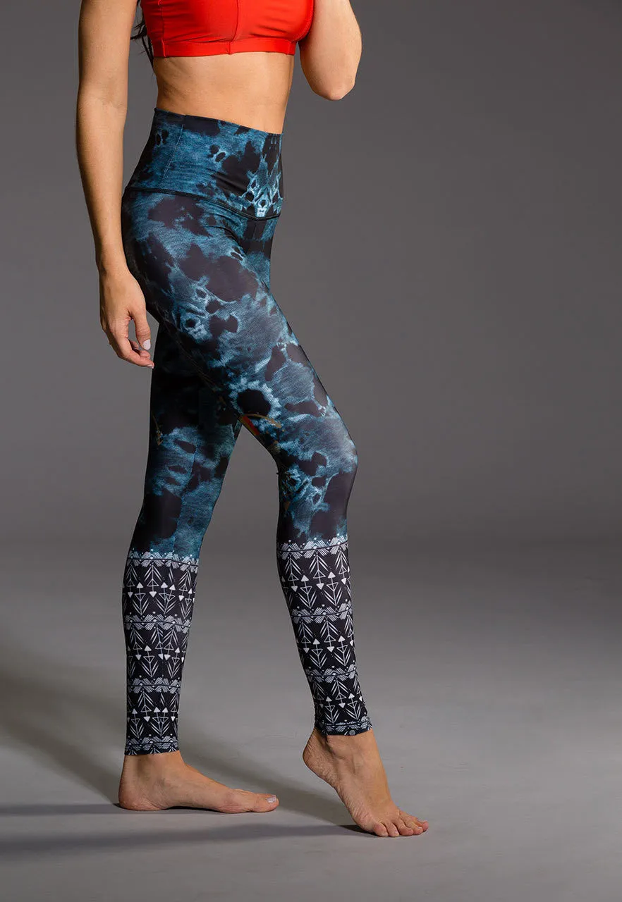 Onzie High Rise Graphic Legging Lucky Eye