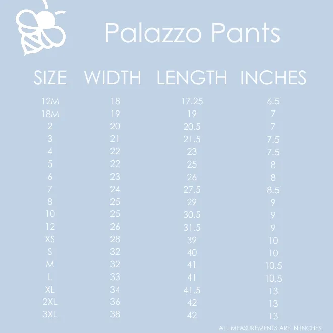 Palazzo Pant - French Blue