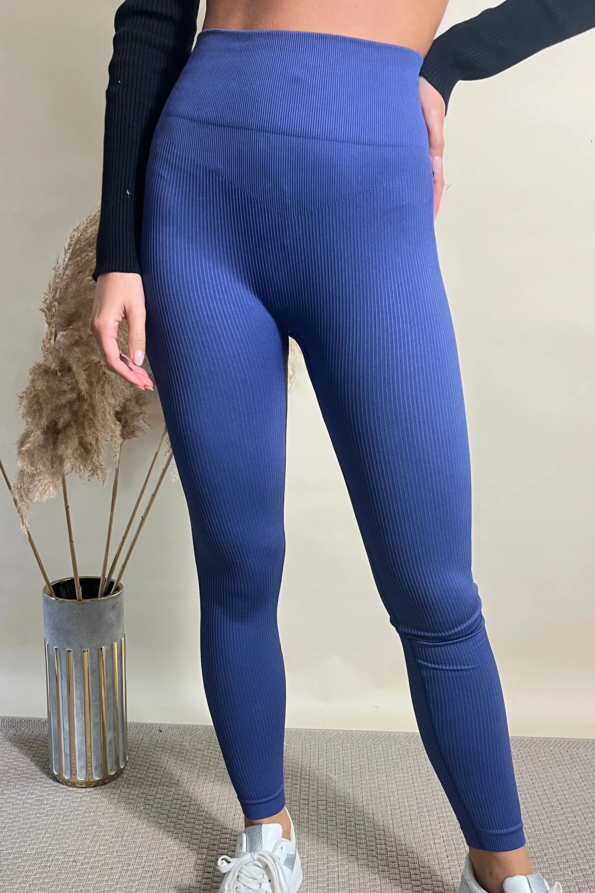 Premium Ribbed Leggings (multiple colours)