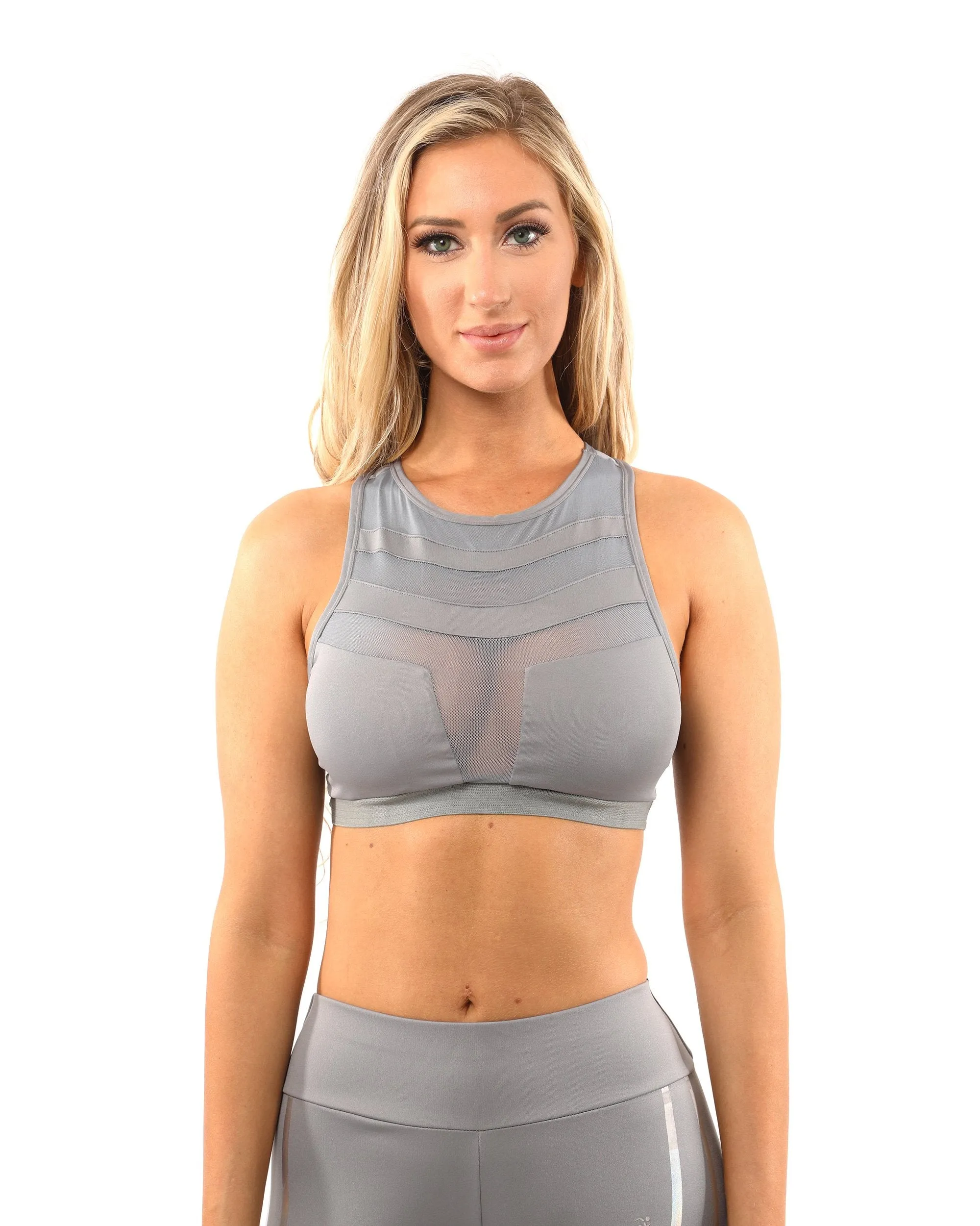 Savoy Active Laguna Set - Leggings & Sports Bra - Grey