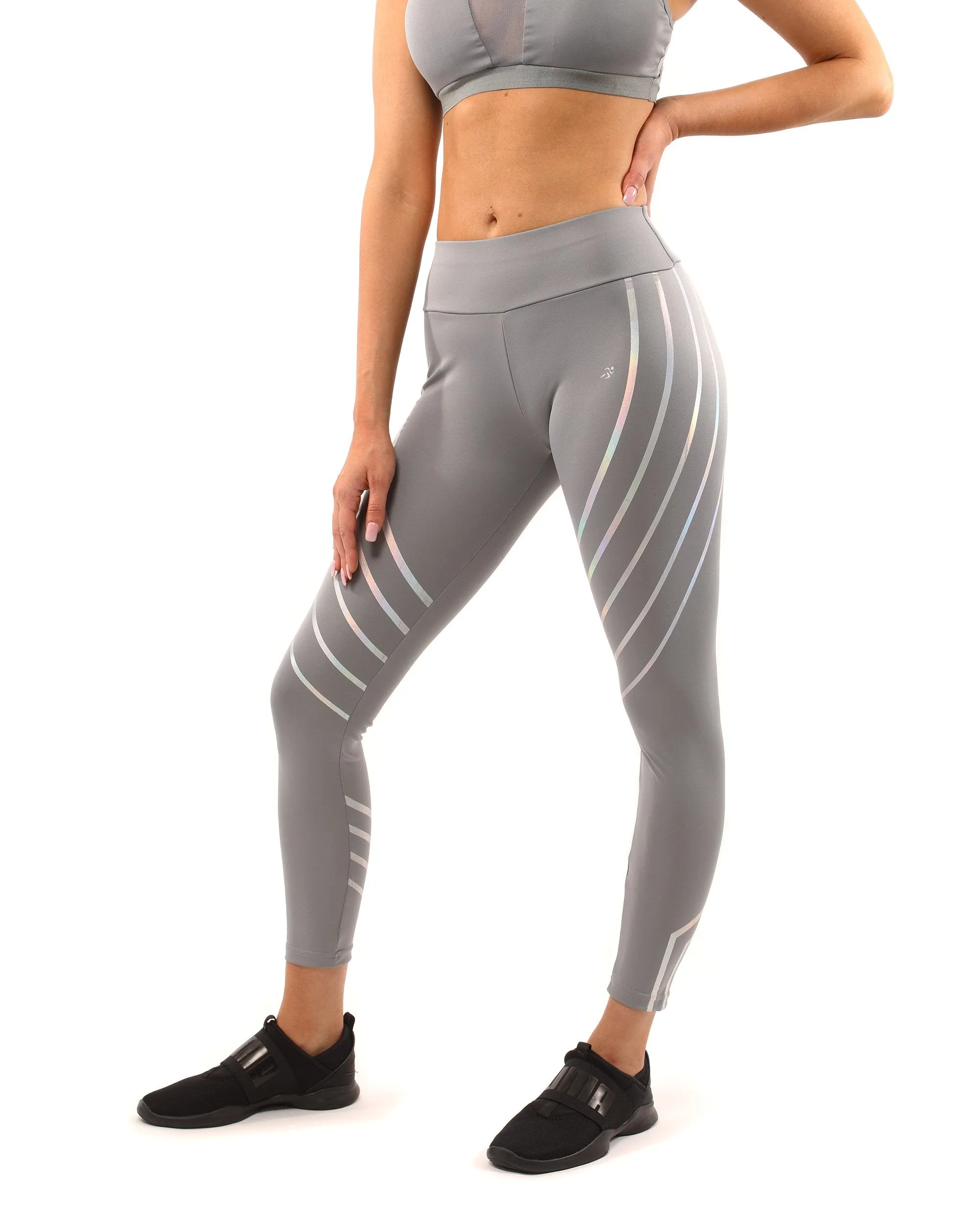 Savoy Active Laguna Set - Leggings & Sports Bra - Grey