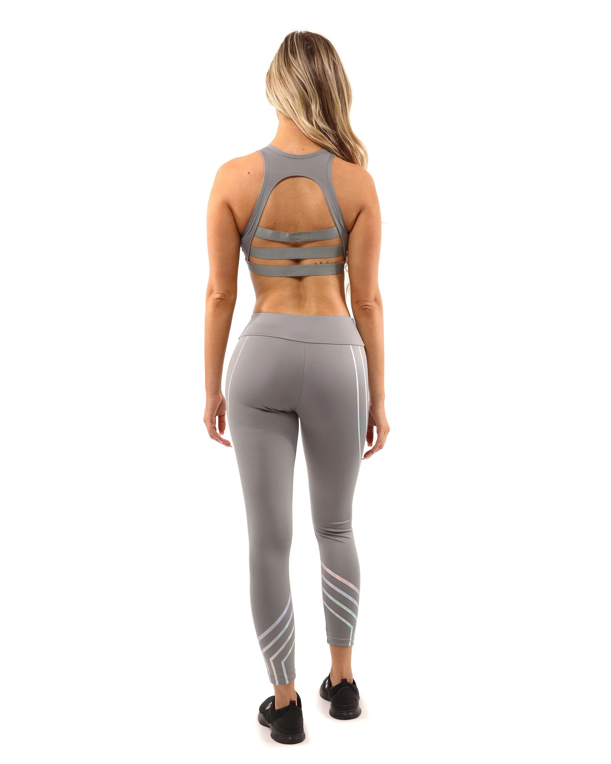 Savoy Active Laguna Set - Leggings & Sports Bra - Grey