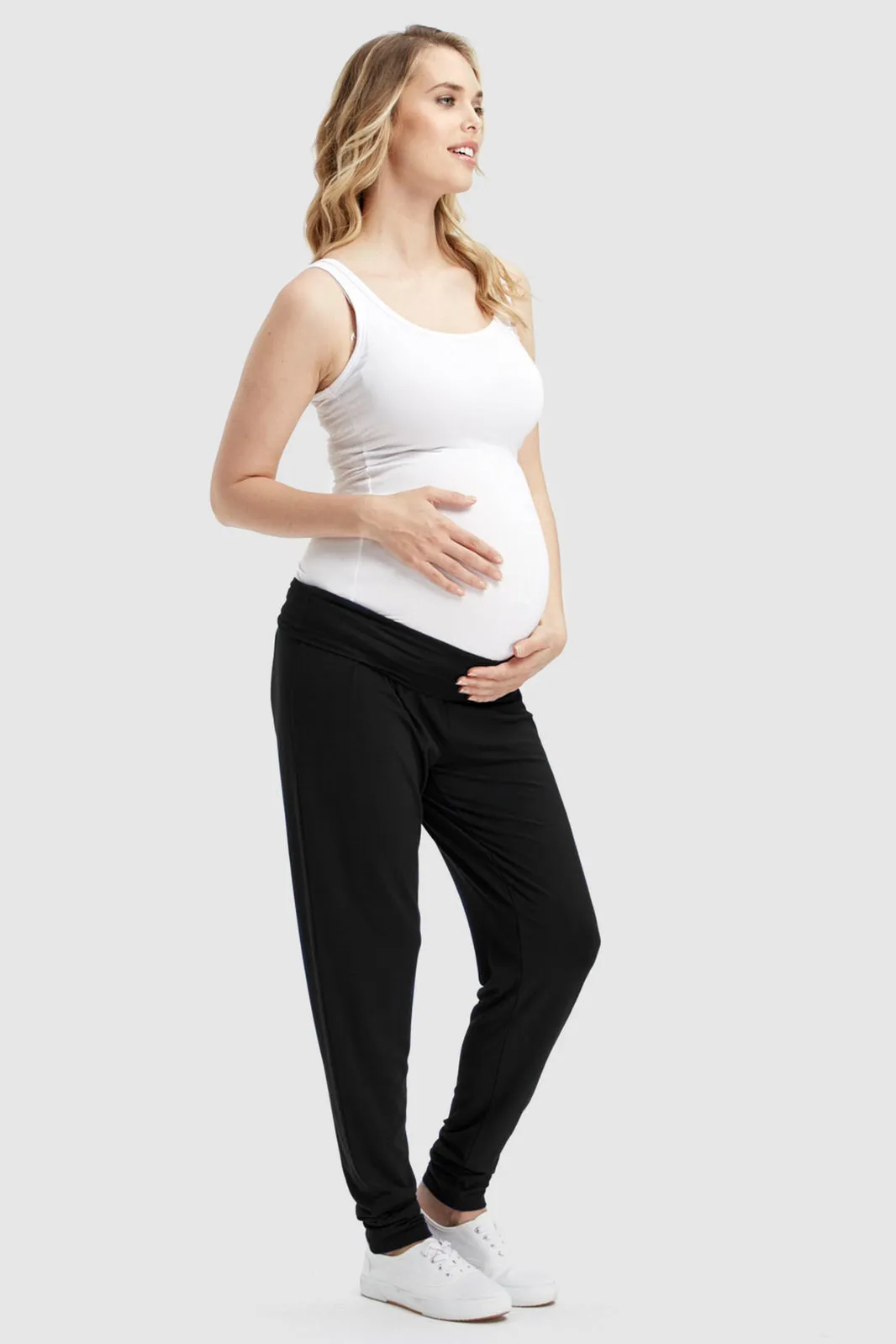 Softline Slouch Pants - Black