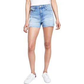 Tommy Jeans Womens High Rise Mini Denim Shorts