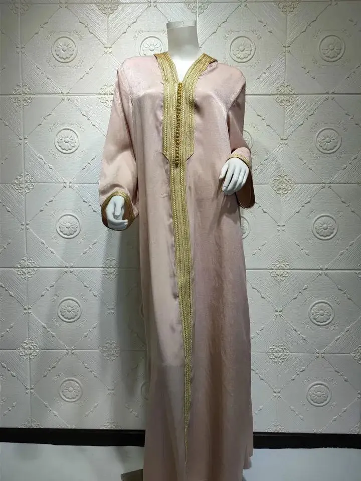 Women Ramadan Clothing Arabic Muslim Abaya Islamic Party Dress M S3263272