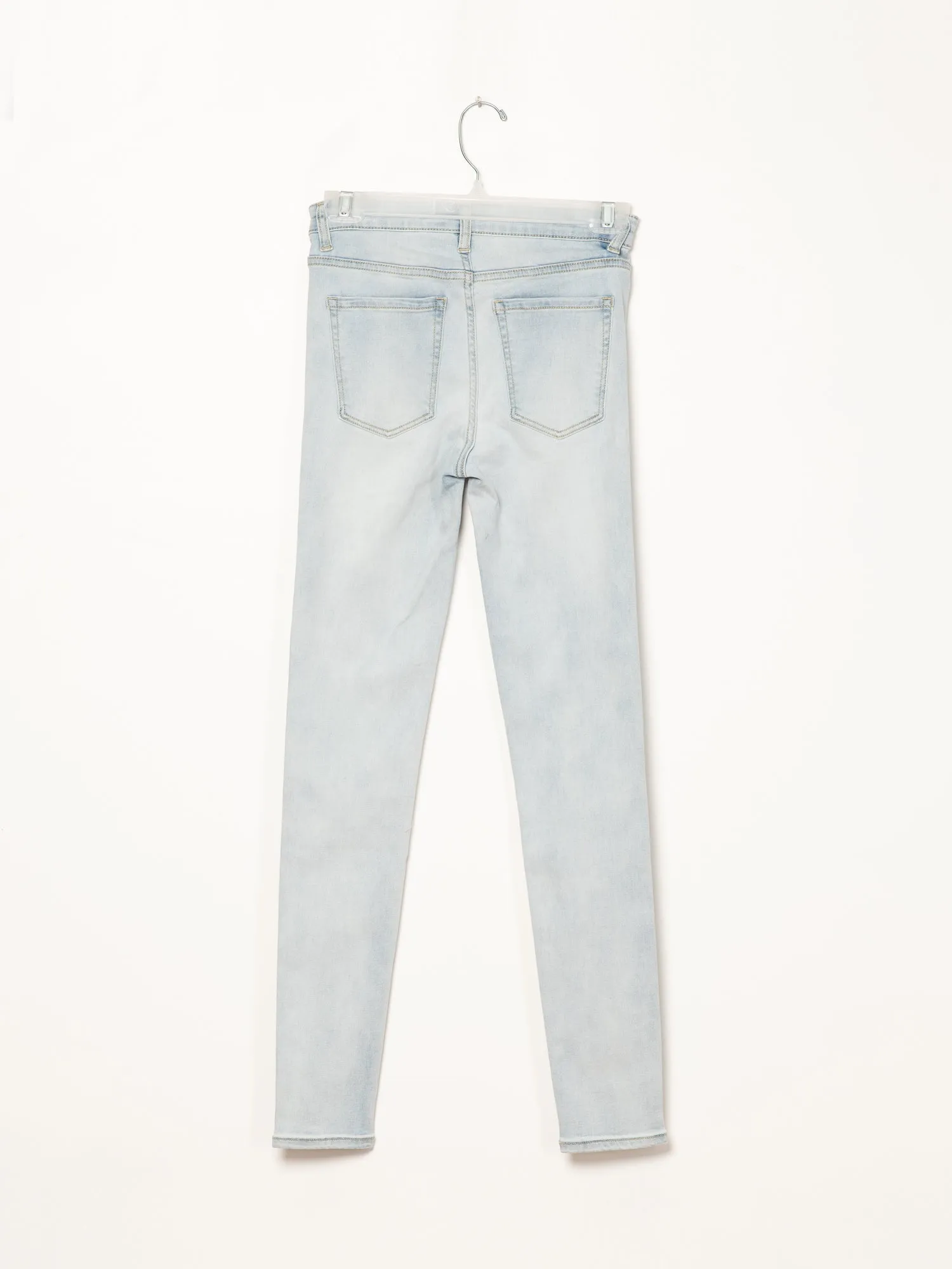 WOMENS HI-RISE SKINNY DENIM - LIGHT - CLEARANCE