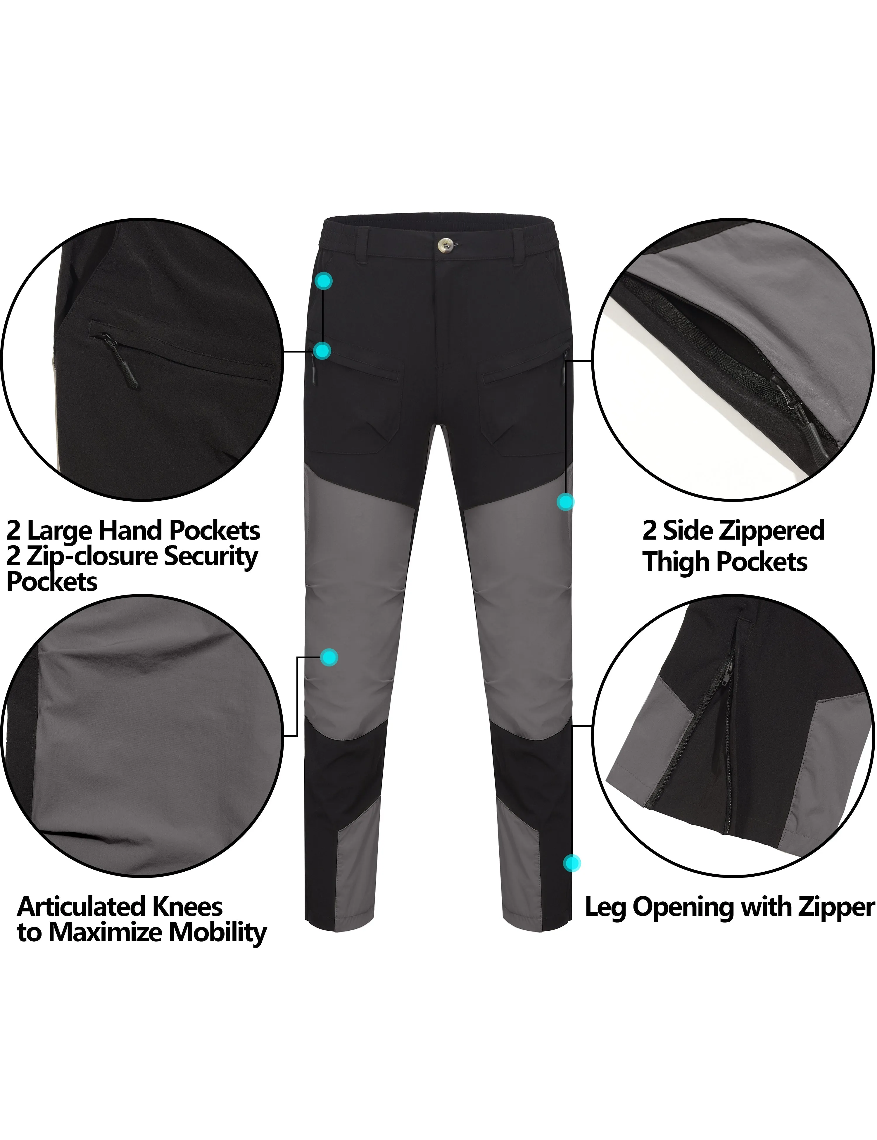 Women's Stretch UV Protection Hiking Cargo Pants