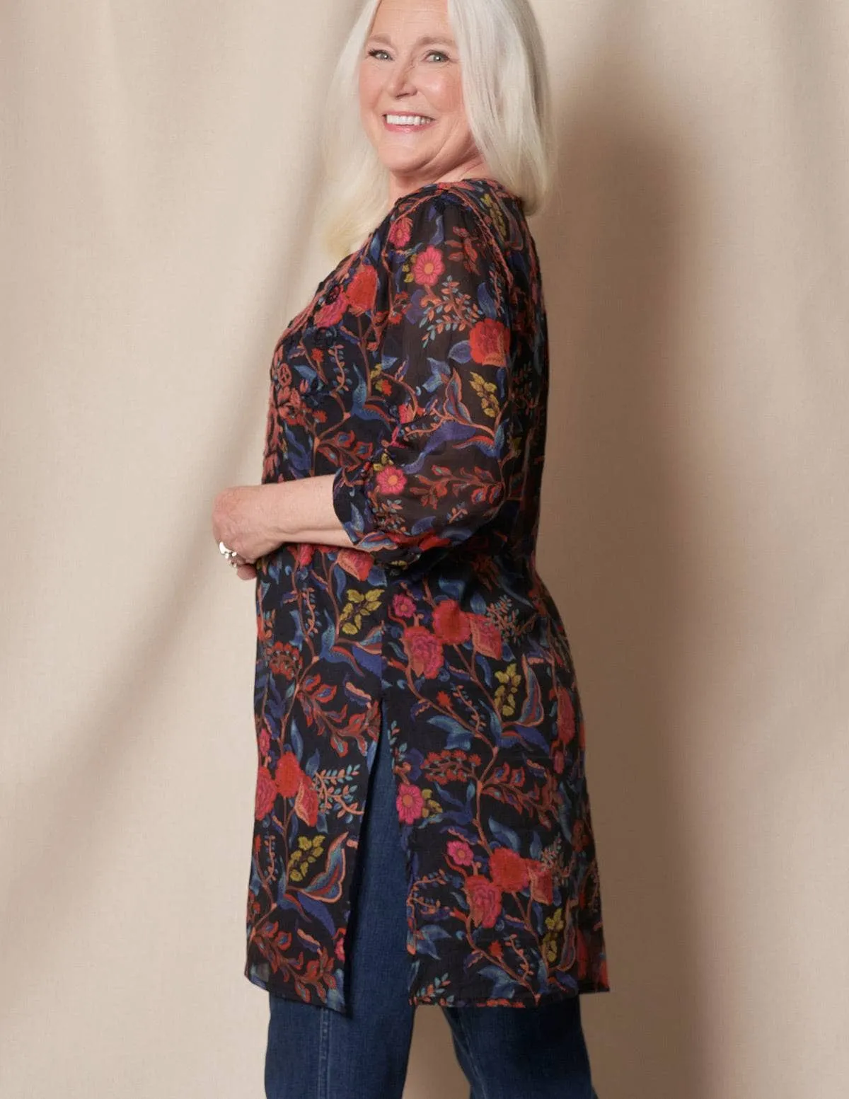 Zarah Tunic - Mystic Rose